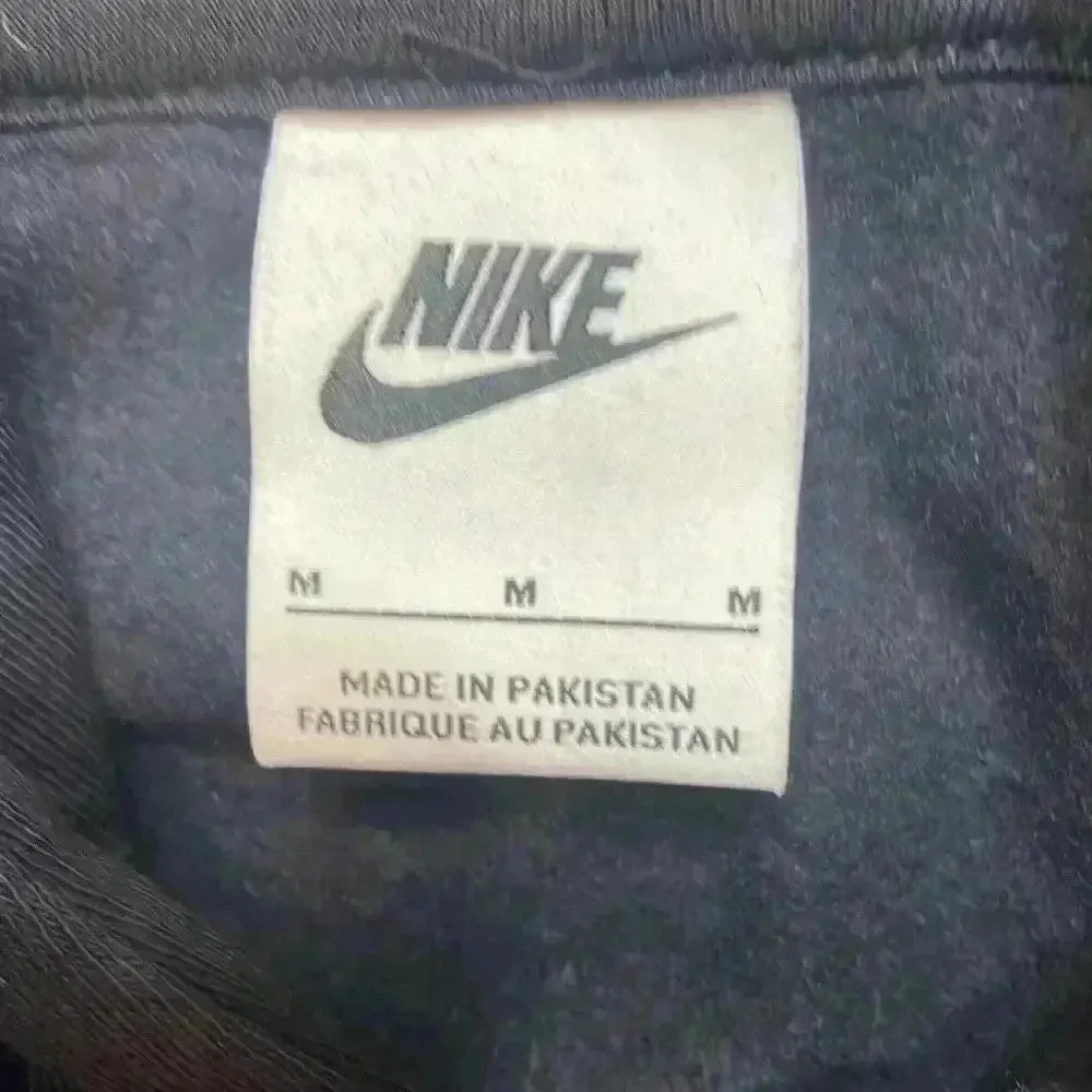 Nike hoodie, black with white lettering size Medium, perfect condition!